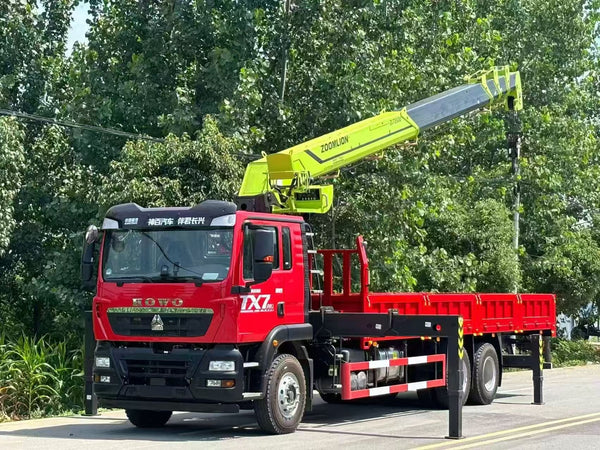 SINOTRUK HOWO TX MAN 350 with ZOOMLION 14-Ton 5-Section Crane: Full Specs & Configuration Guide