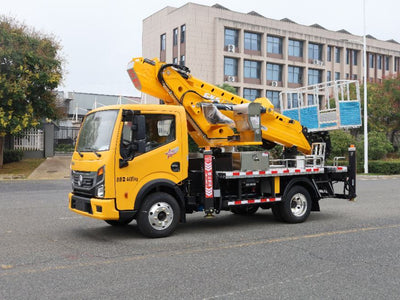 Two More Dongfeng GKS35 Aerial Work Trucks, One Destination: Georgia!