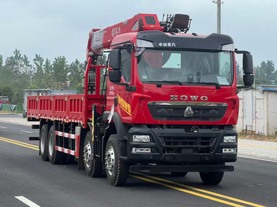 New HOWO 8×4 Weichai 8T.380HP Truck-Mounted Crane with Changxing 14-Ton 5-Section Boom — Full Spec Breakdown