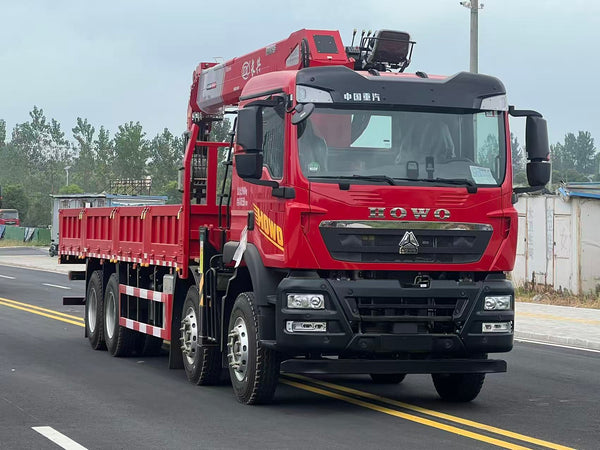 New HOWO 8×4 Weichai 8T.380HP Truck-Mounted Crane with Changxing 14-Ton 5-Section Boom — Full Spec Breakdown