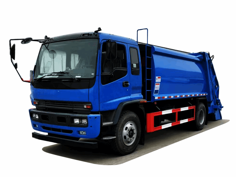 ISUZU 4*2 12CBM  Compressed garbage truck