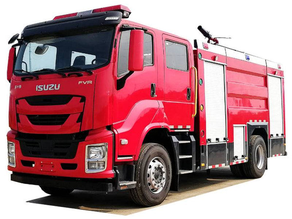ISUZU 4X2  6500L foam fire truck