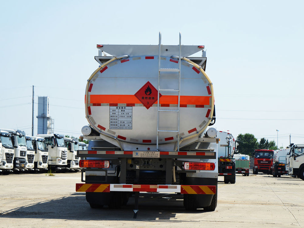 SINOTRUK HOWO TX7 350HP 8x4 Fuel Tanker Truck - Front Side View