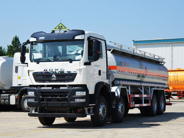 Sinotruk HOWO TX7 350HP 8×4 Flammable Liquid Tanker (Lüye Brand) Configuration Table