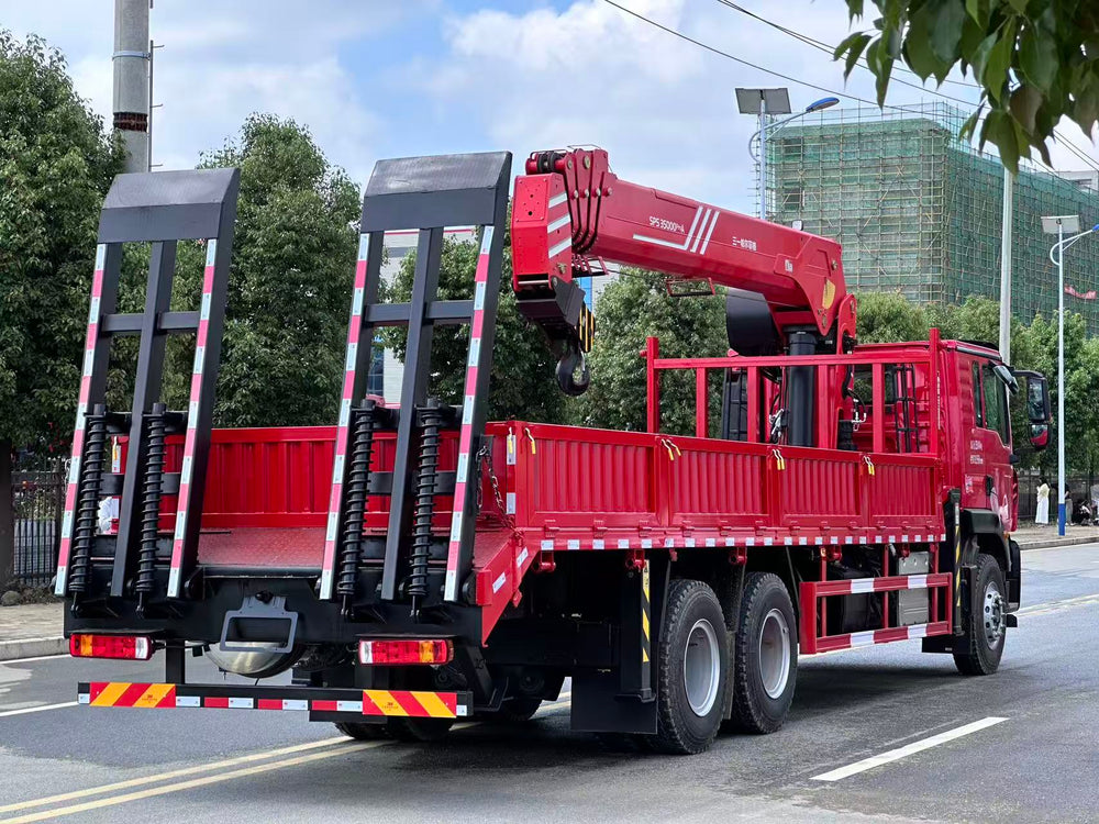 HOWO 6×4 SANY Palfinger14T Telescopic Boom Crane