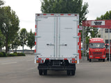 ISUZU ELF 100P box truck - rear view