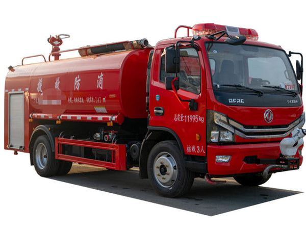 Dongfeng  4X2  8000L  water tank fire truck