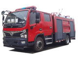 Dongfeng  4X2  5000L  foam fire truck