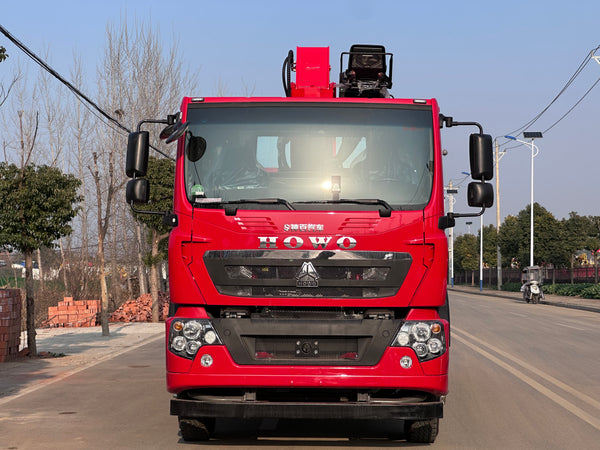 HoWo TX 4×2 Changxing 8-ton 6-section Boom Crane
