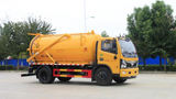Dongfeng Dafurika 4x2 10m³ Sewage Suction Truck