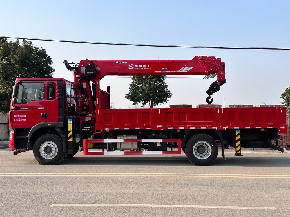 Sinotruk Howo TX 4×2 Changxing 8-ton Truck Mounted Crane