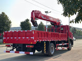 Sinotruk Howo TX 4×2 Changxing 8-ton Truck Mounted Crane