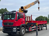 HOWO TX 320 6x4 Truck Mounted XCMG 14 Ton Crane