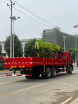 Howo TX 6x4 Zoomlion 14T 5-section Boom Truck Mounted Crane