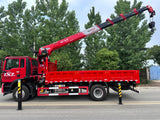 SINOTRUK HOWO TX7 4x2, Changxing 8‑ton Truck‑Mounted Crane