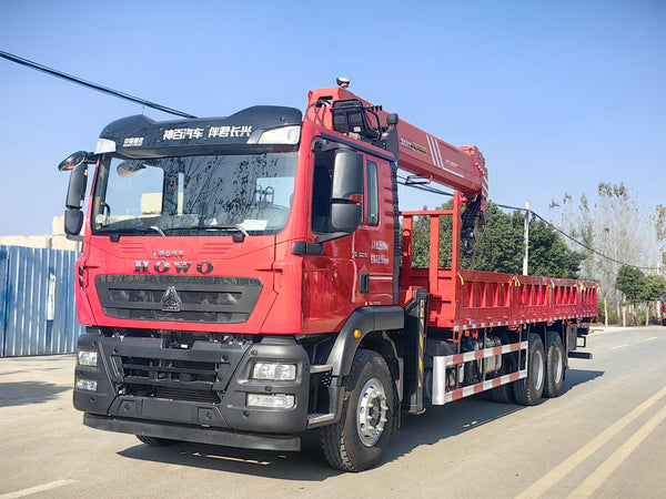 Howo TX320 6x4 Sany 14-ton truck mounted crane