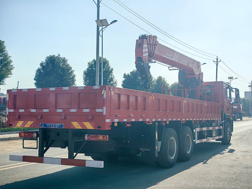 Howo TX320 6x4 Sany 14-ton truck mounted crane