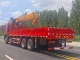 HOWO 8×4, Weichai 380HP, XCMG 14-ton Truck-mounted Crane