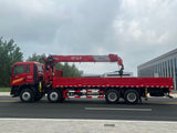 SINOTRUK HOWO 8×4, Weichai 380HP, Changxing 14-ton Truck-mounted Crane