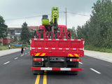 Howo 8x4, Weichai 8T, 380 HP, Zoomlion 14-ton truck-mounted crane