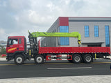 Howo 8x4, Weichai 8T, 380 HP, Zoomlion 14-ton truck-mounted crane