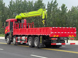 Howo 8x4, Weichai 8T, 380 HP, Zoomlion 14-ton truck-mounted crane