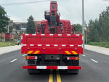 Howo 8x4 Truck Mounted XCMG 14 Ton Crane with Loading Ramp