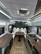 BYD T5 Flat Roof Camper Van with Front Overhead Bed