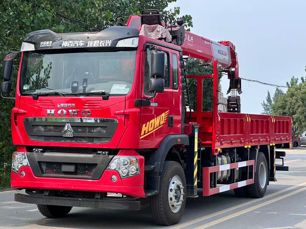 HOWO TX Single-Axle  270HP · Changxing 8-Ton Truck Crane