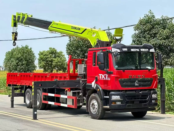 Howo TX with MAN 350HP Engine‑Zoomlion 14‑ton Truck‑Mounted Crane