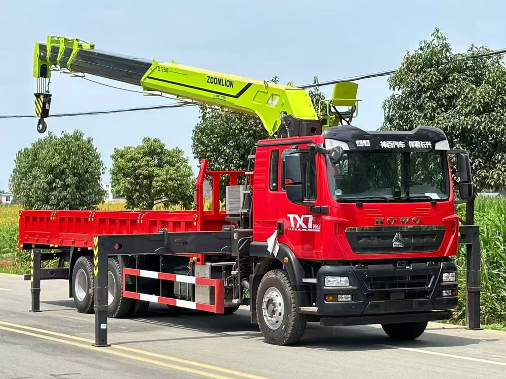 Howo TX with MAN 350HP Engine‑Zoomlion 14‑ton Truck‑Mounted Crane