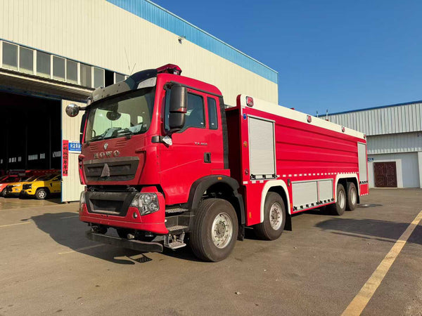 Howo 8×4 Water‑tank & Foam Fire Truck