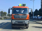 Dongfeng Tianjin 6x4 truck with a 12-ton, five-section Zoomlion crane