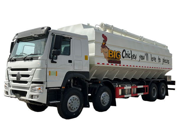 HOWO 8*4 40000L bulk feed truck