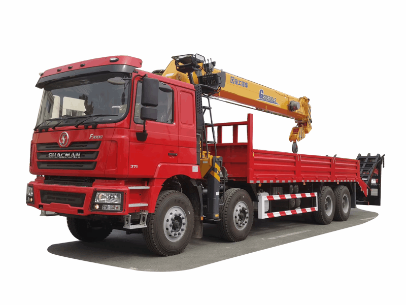 SHACMAN  8x4   Truck-mounted Crane