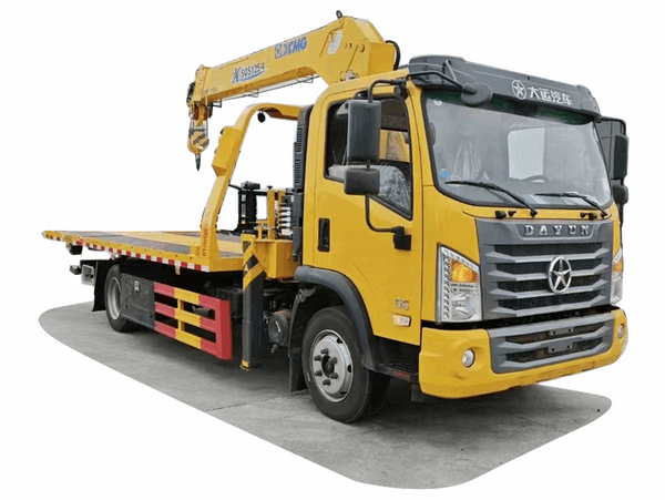 DaYun 4*2 Clearance with lifting crane