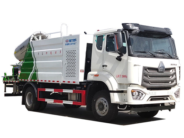 HOWO 4x2 14000L truck mounted mist cannon truck