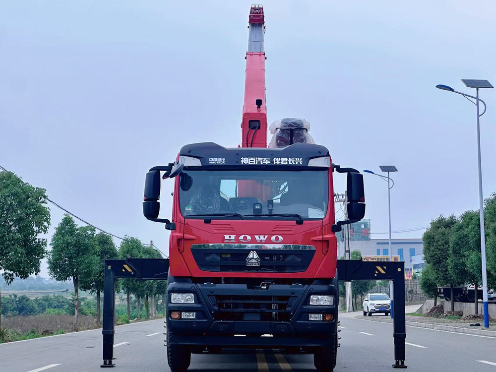 HOWO TX SANY Palfinger14T Telescopic Boom Crane