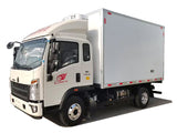 HOWO 4X2 Refrigerator Truck van length 4m