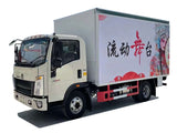 HOWO 4X2 stage truck (cargo box length 4m)