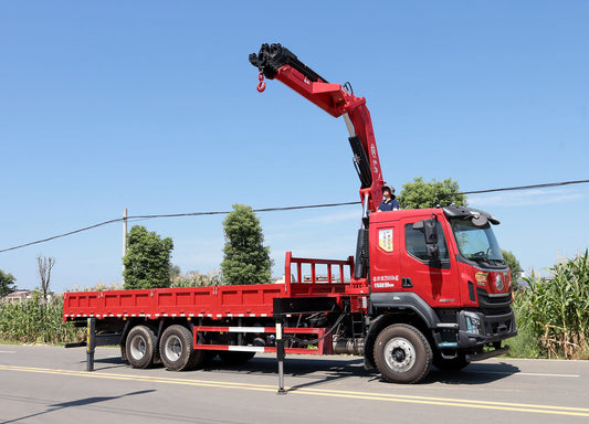 DongFeng 300HP Knuckle Boom Crane