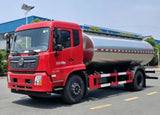 Dongfeng Tianjin fresh milk tank truck - front three-quarter view